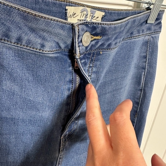 Free People Just Float On Flare Jeans /Jericho blue - Picture 6 of 11